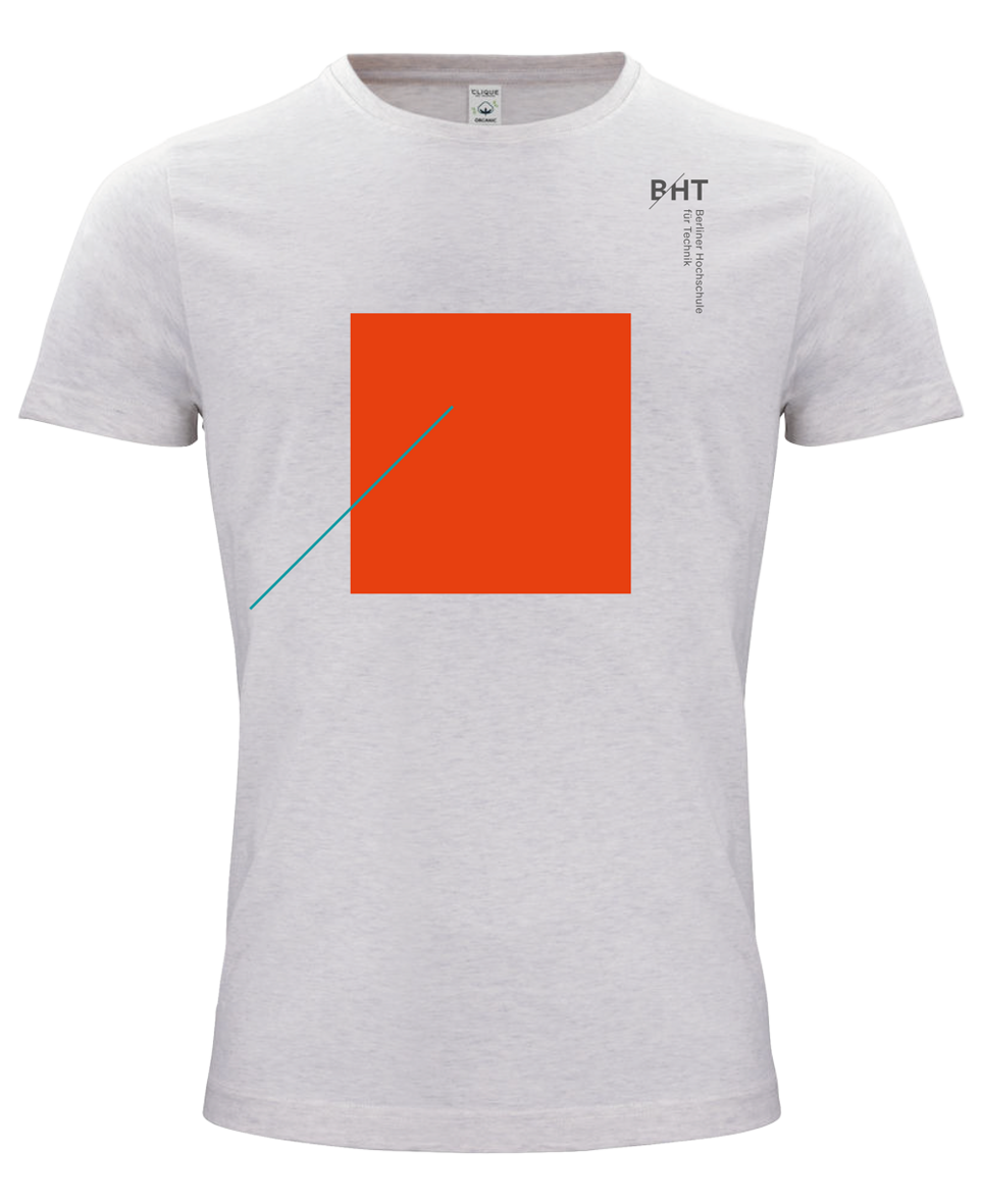 BHT Shirt Quadrat rot