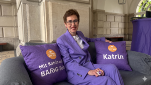 Foto von Katrin auf BAföG-Sofa