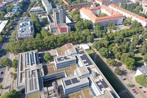 Luftbild des BHT-Campus