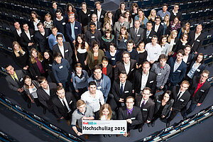 Die Ausgezeichneten am Hochschultag 2015