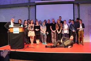 Absolventenfeier und Gautschfest. Fotos: Przeszding