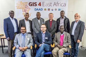 Besuch aus Ostafrika zum Start des Programms GIS 4 East Africa (Foto:Vigerske)