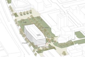 Der Siegerentwurf für die Wedding Advanced Laboratories von Thomas Müller Ivan Reimann Architekten (Illustration: Thomas Müller Ivan Reimann Architekten)