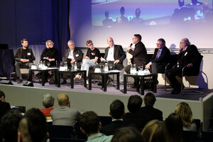 Podiumsdiskussion am zweiten Tag des Symposium ©Martin Gasch