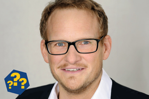 Die Porträtaufnahme zeigt das Gesicht von Jens-Uwe Nieß 