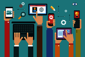 Illustration Digitale Lehre