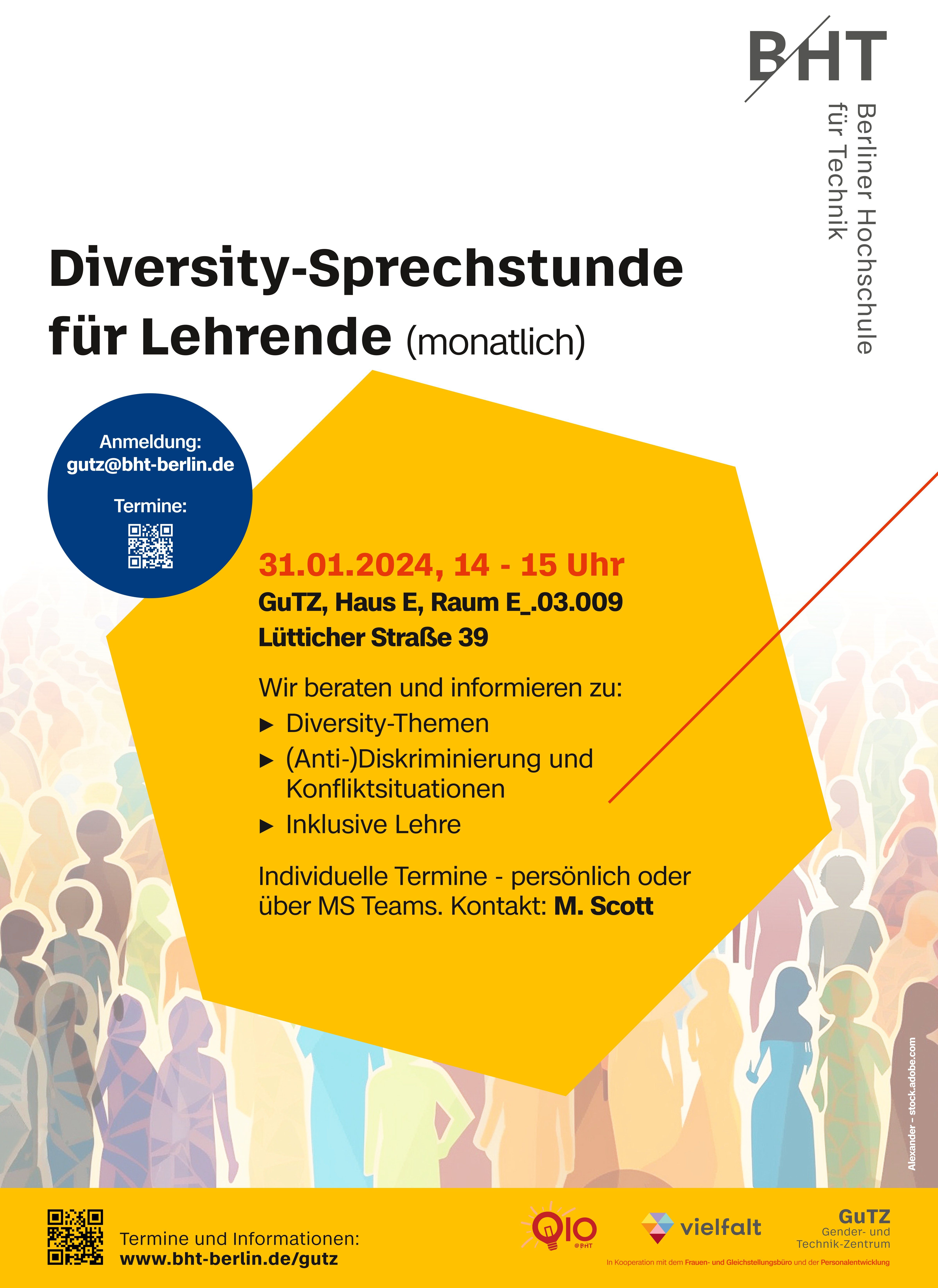 Poster Diversity Sprechstunde