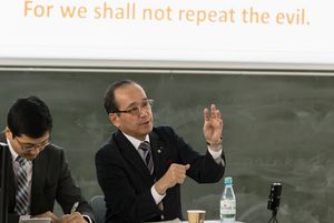 Kazumi Matsui, Bürgermeister der Stadt Hiroshima