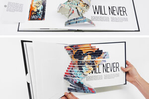 Abschlussprojekt „Dear... – Ein interaktives Pop-up Buch“ (Foto: Fachbereich VI)