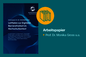 Leitfaden zur Digitalen Barrierefreiheit im Hochschulkontext