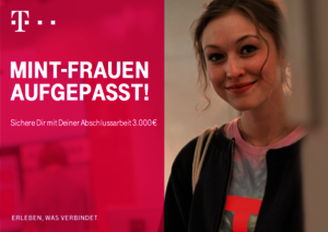 Quelle: Frauen-MINT-Award/Deutsche Telekom