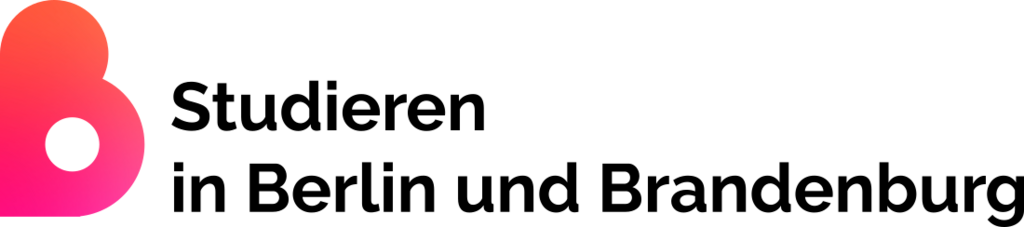 Studieren in Berlin und Brandenburg Logo und Text: Studieren in Berlin und Brandenburg