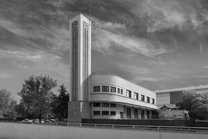 Empfangsgebäude des Bahnhofs in Ankara