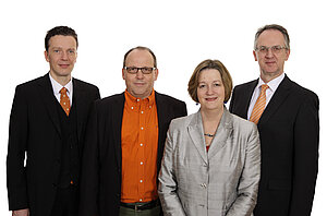 Die Präsidiumsmitglieder der Beuth Hochschule (Foto: Daum)
