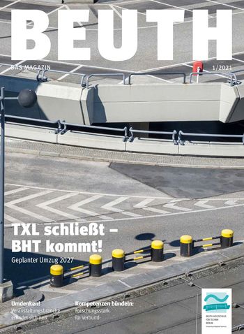 Cover BEUTH. Das Magazin 1/2021