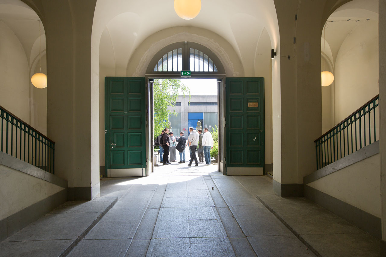 Haus Beuth - Eingang Innenbereich Haus Beuth - Eingang Innenbereich