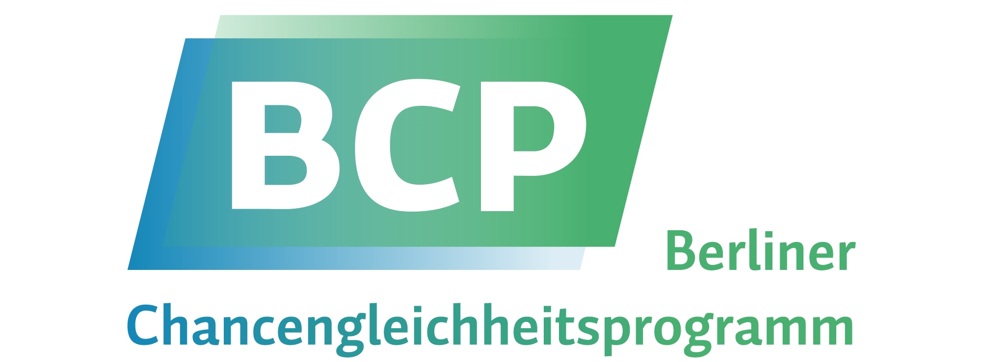 Berliner Programm zur Förderung der Chancengleichheit für Frauen in Forschung und Lehre (BCP)  BCP Logo