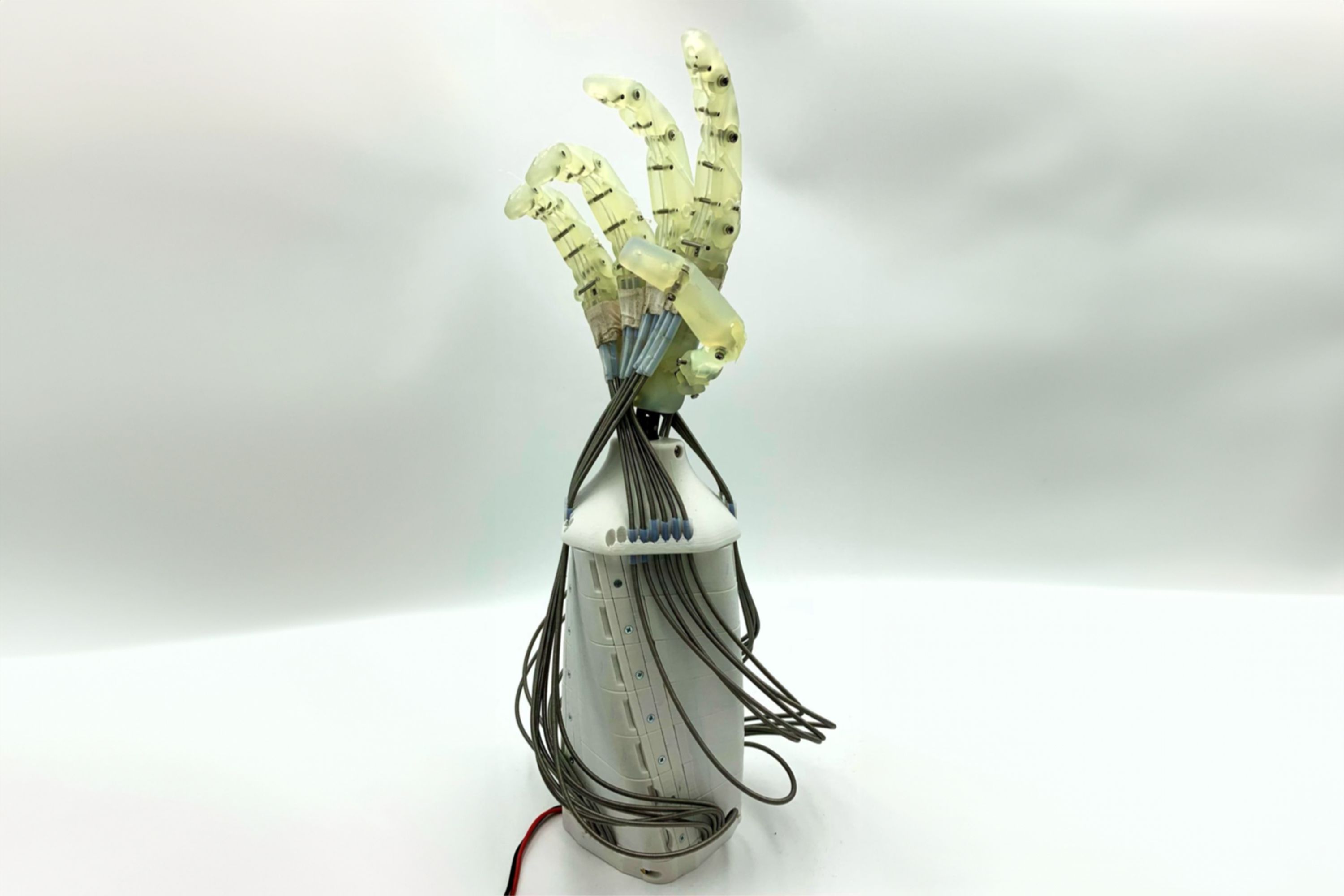 Foto einer robotischen Hand.