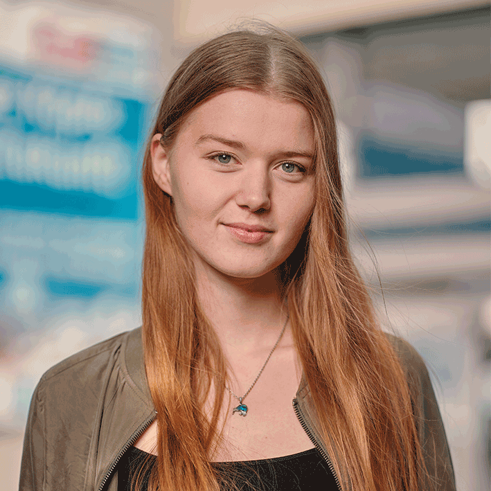 Anna Marie Bengelsdorf, Studentin an der BHT