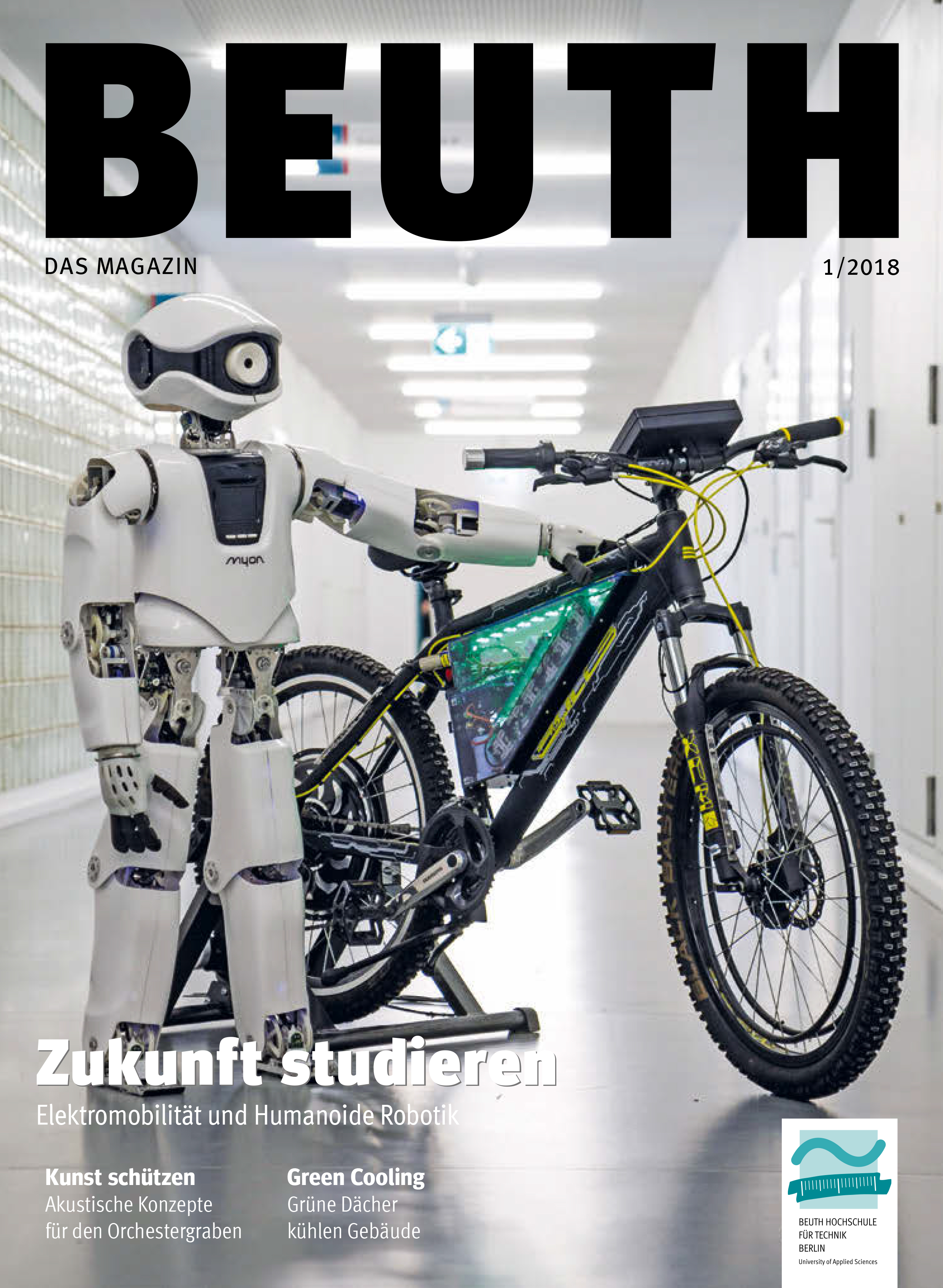 BEUTH. Das Magazin 1/2018 Cover BEUTH. Das Magazin 1/2018