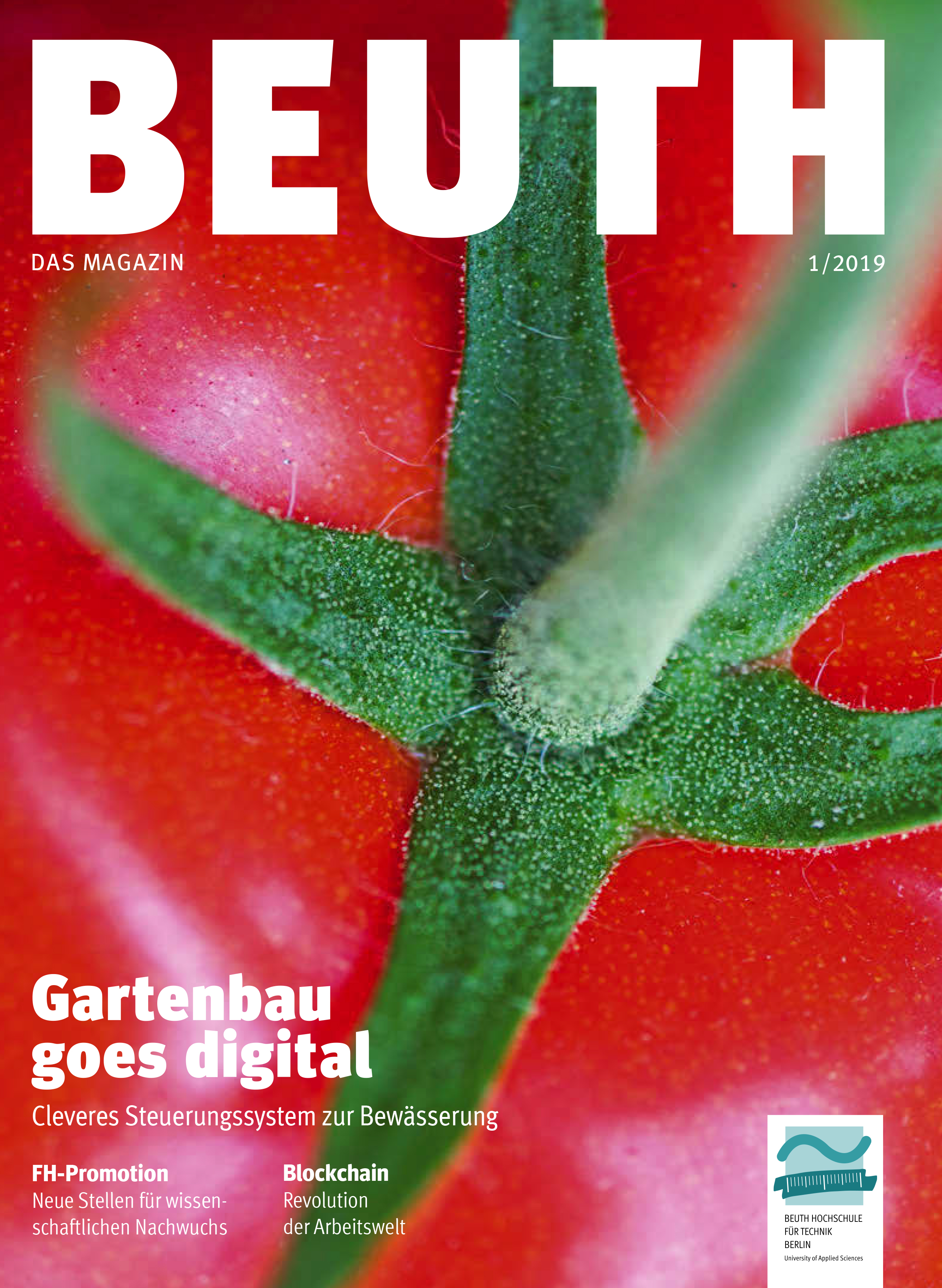 BEUTH. Das Magazin 1/2019 Cover BEUTH. Das Magazin 1/2019