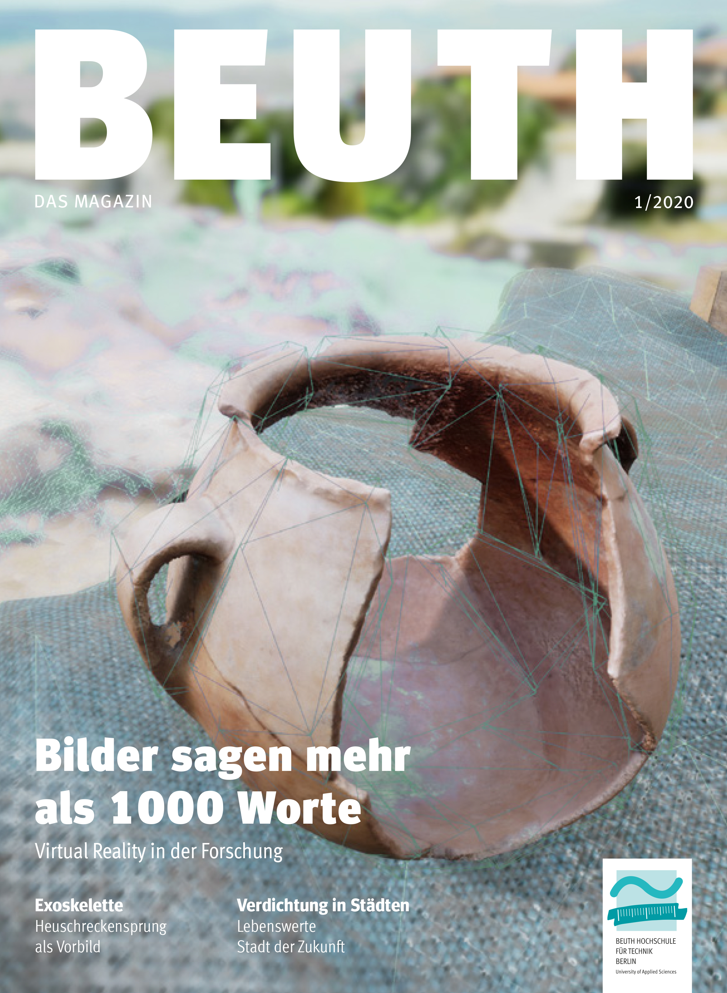 BEUTH. Das Magazin 1/2020 Cover BEUTH. Das Magazin 1/2020