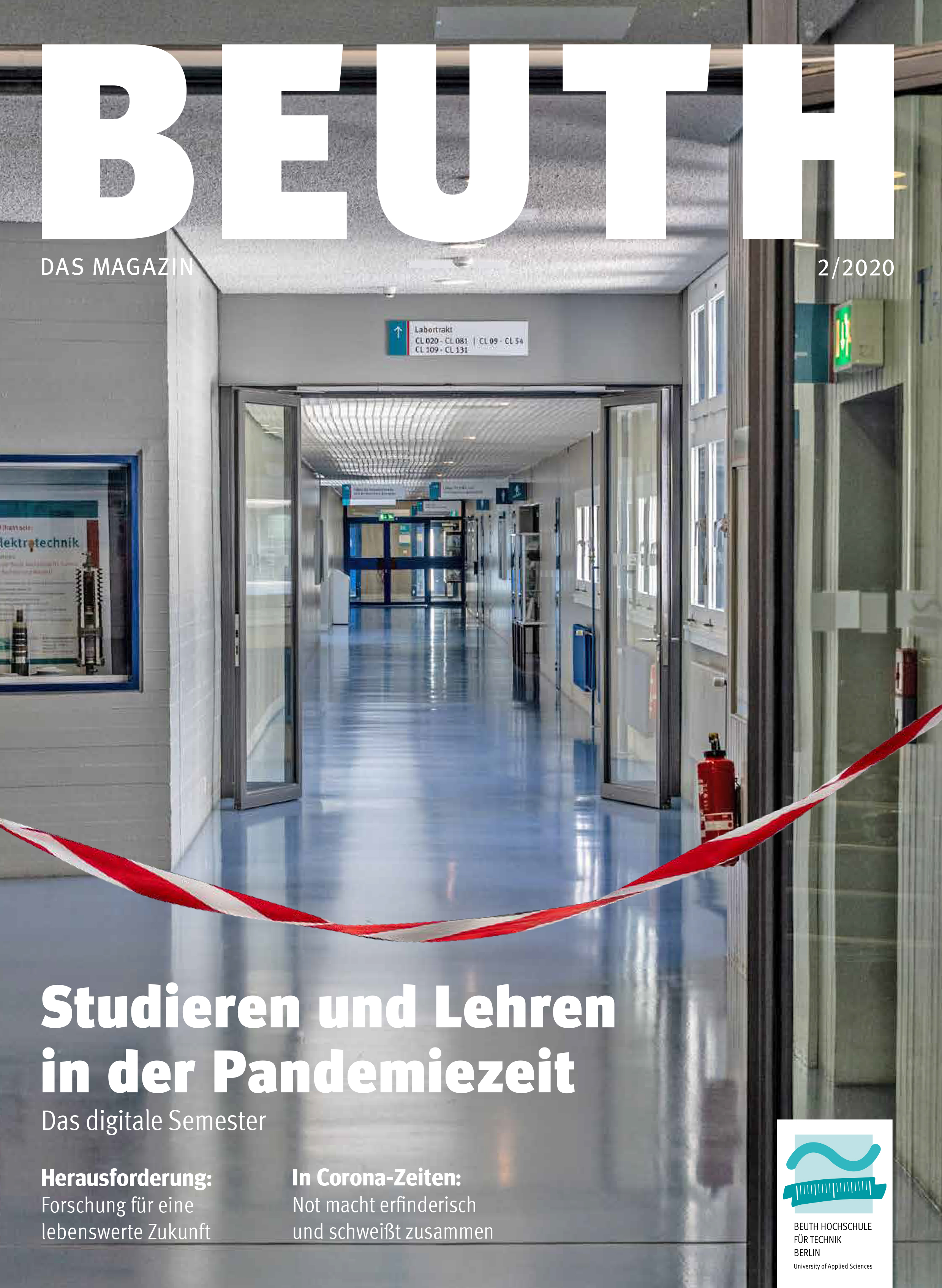 BEUTH. Das Magazin 2/2020 Cover BEUTH. Das Magazin 2/2020