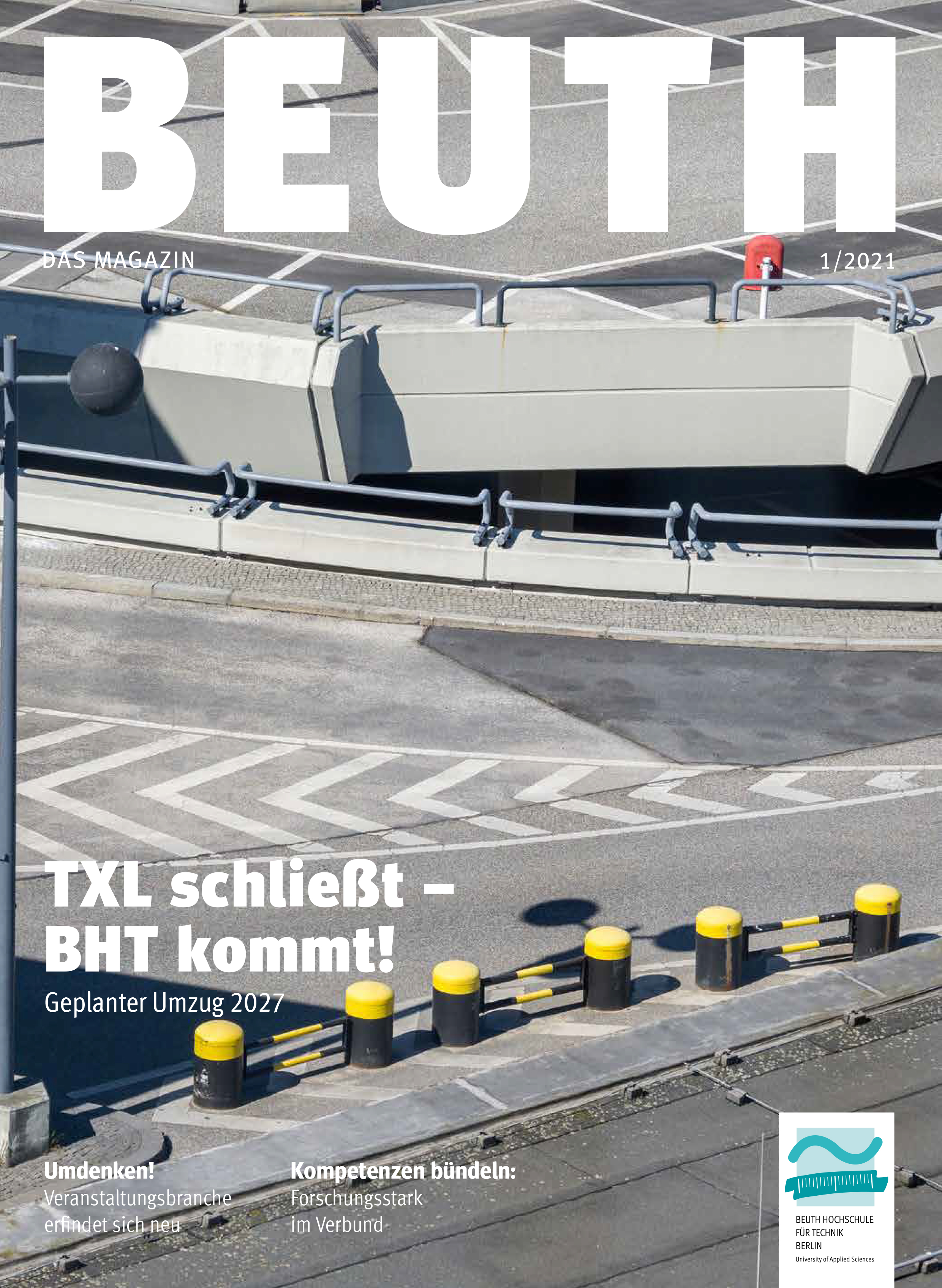 BEUTH. Das Magazin 1/2021 Cover BEUTH. Das Magazin 1/2021