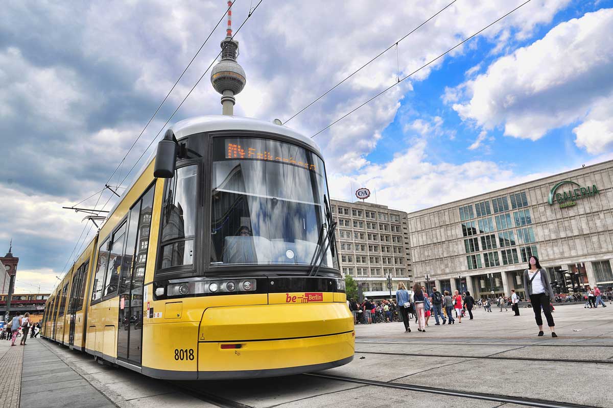 BVG-Straßenbahn