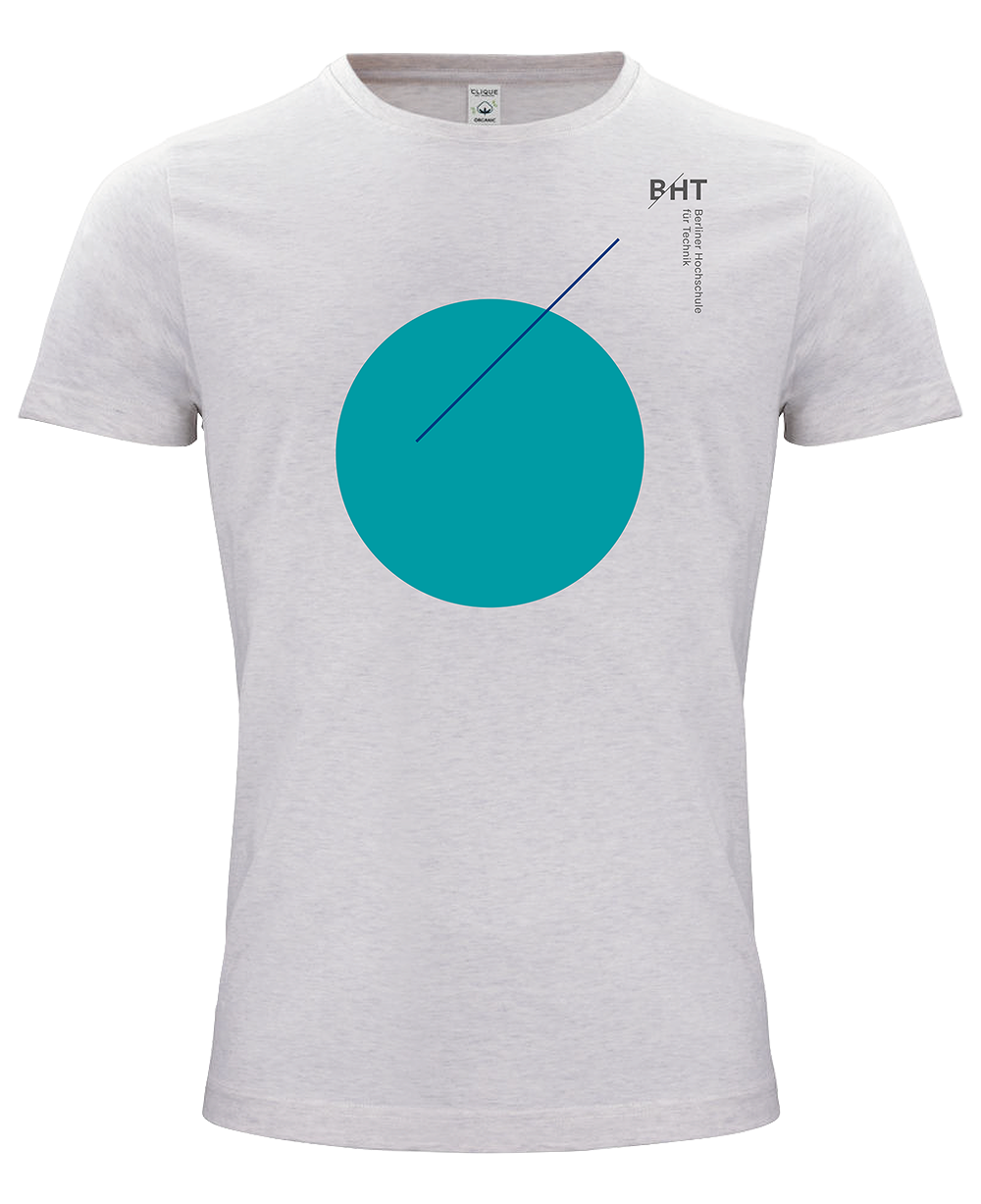 BHT T-Shirt Kreis petrol