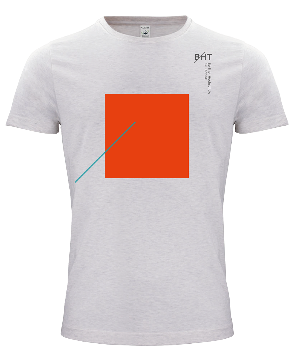 BHT Shirt Quadrat rot