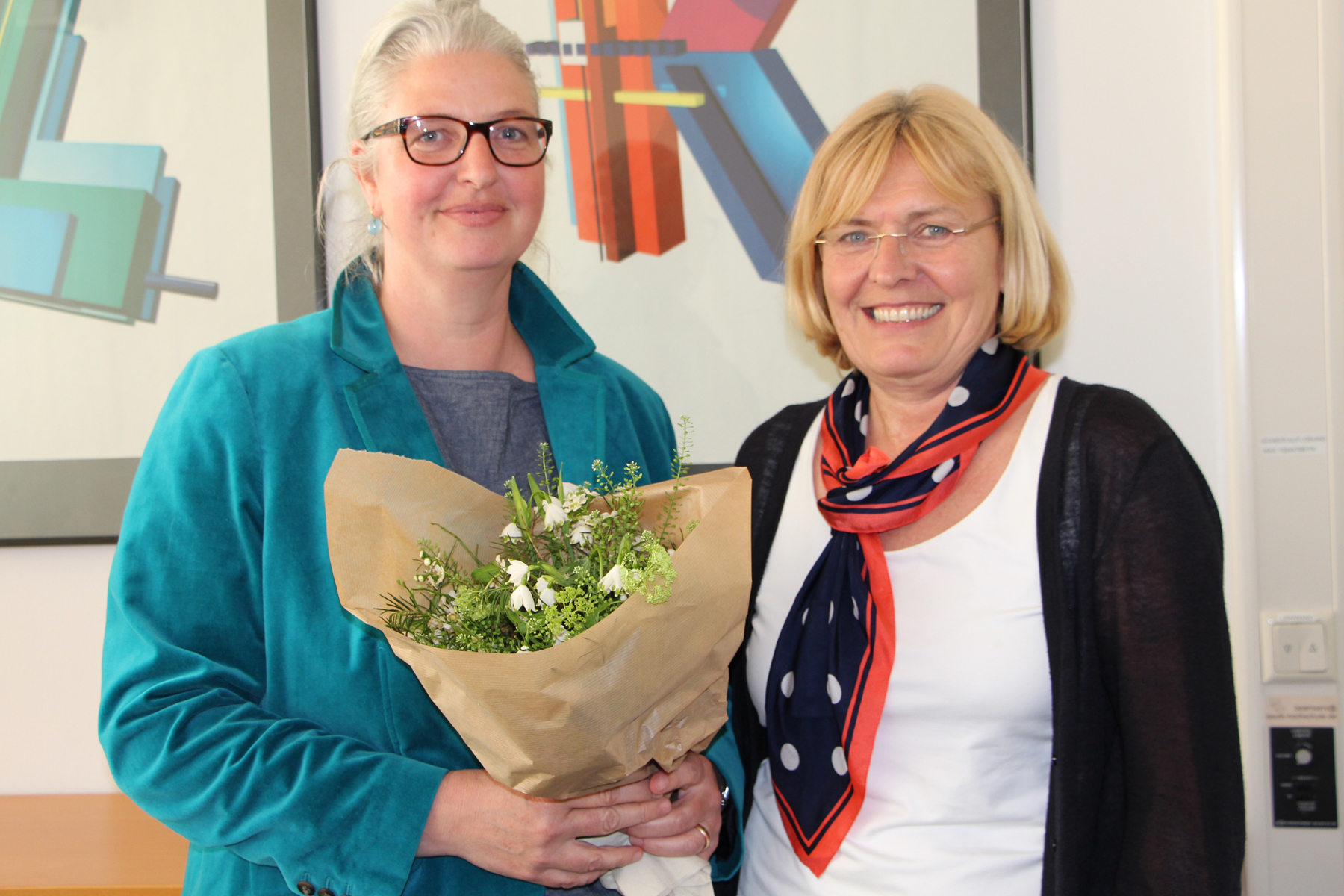 Susanne Plaumann und Prof. Dr. Antje Ducki