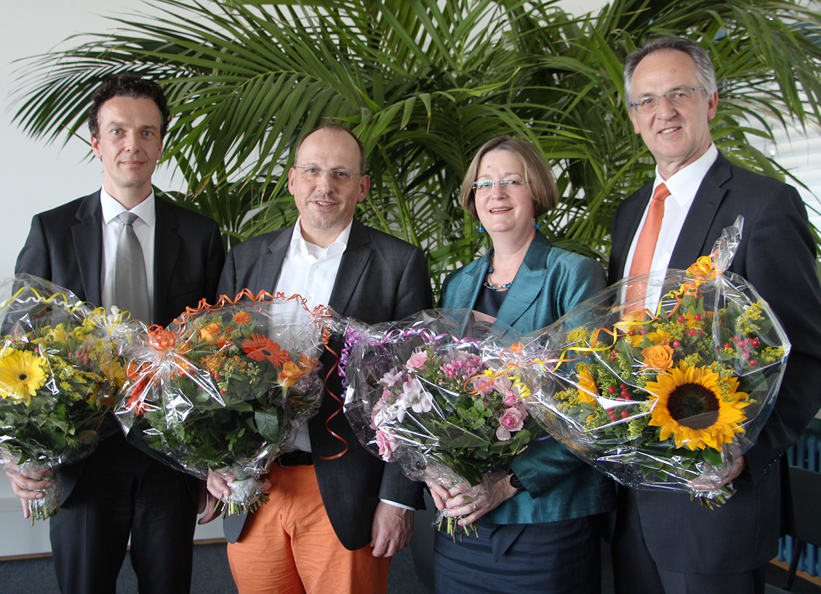 Das Präsidium der Beuth Hochschule (Foto: Jansen)