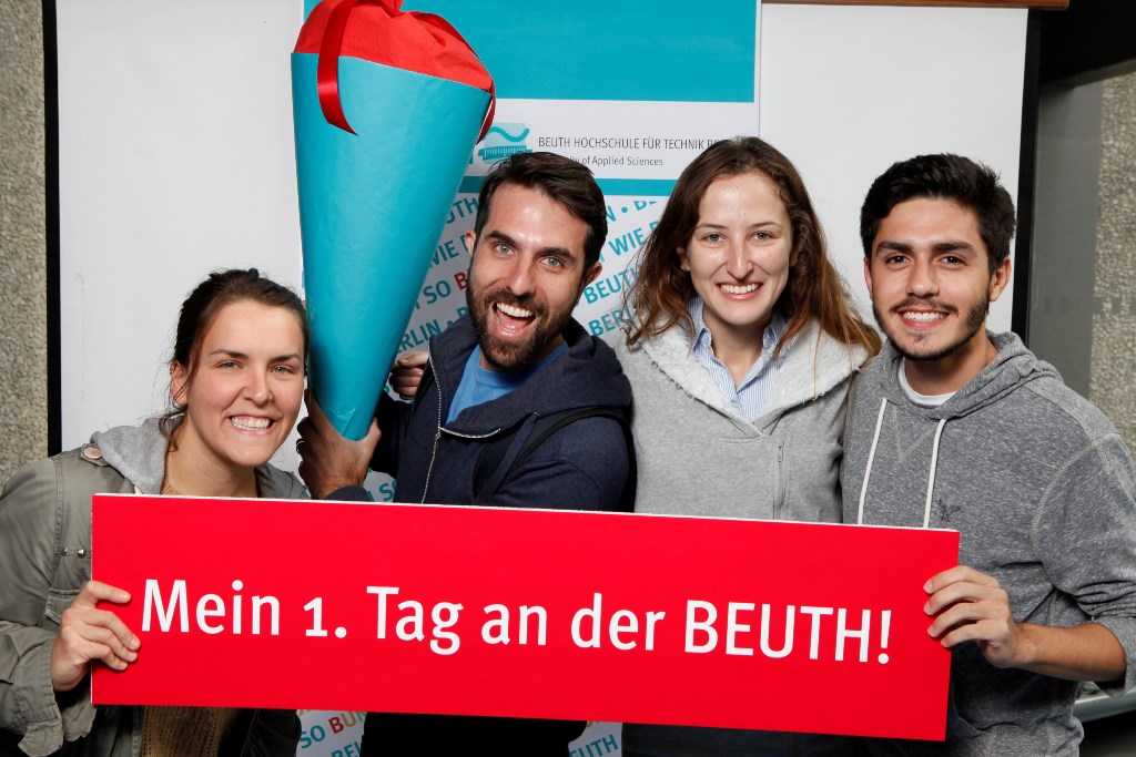 Der erste Tag an der Beuth Hochschule für die Erstsemester (Foto: Daum)