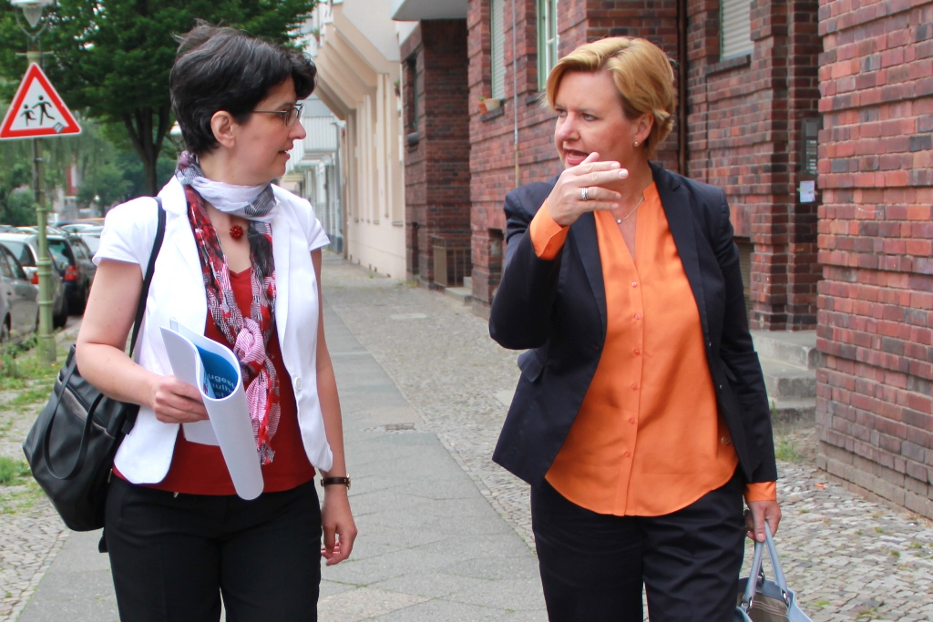 Prof. Dr. Rohlfing und Dr. Eva Högl © Gümpel