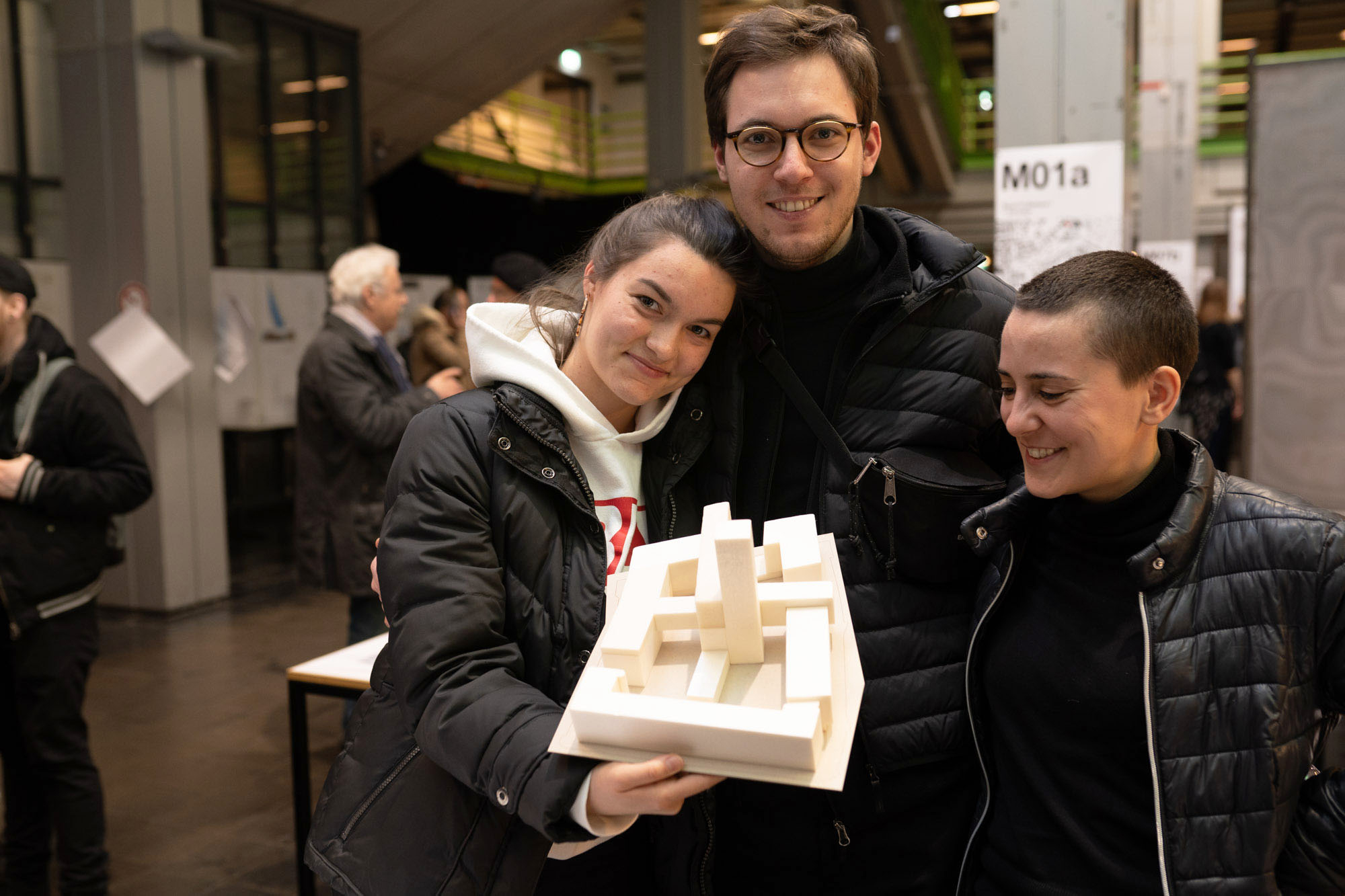 Modelle der Architektur-Studierenden