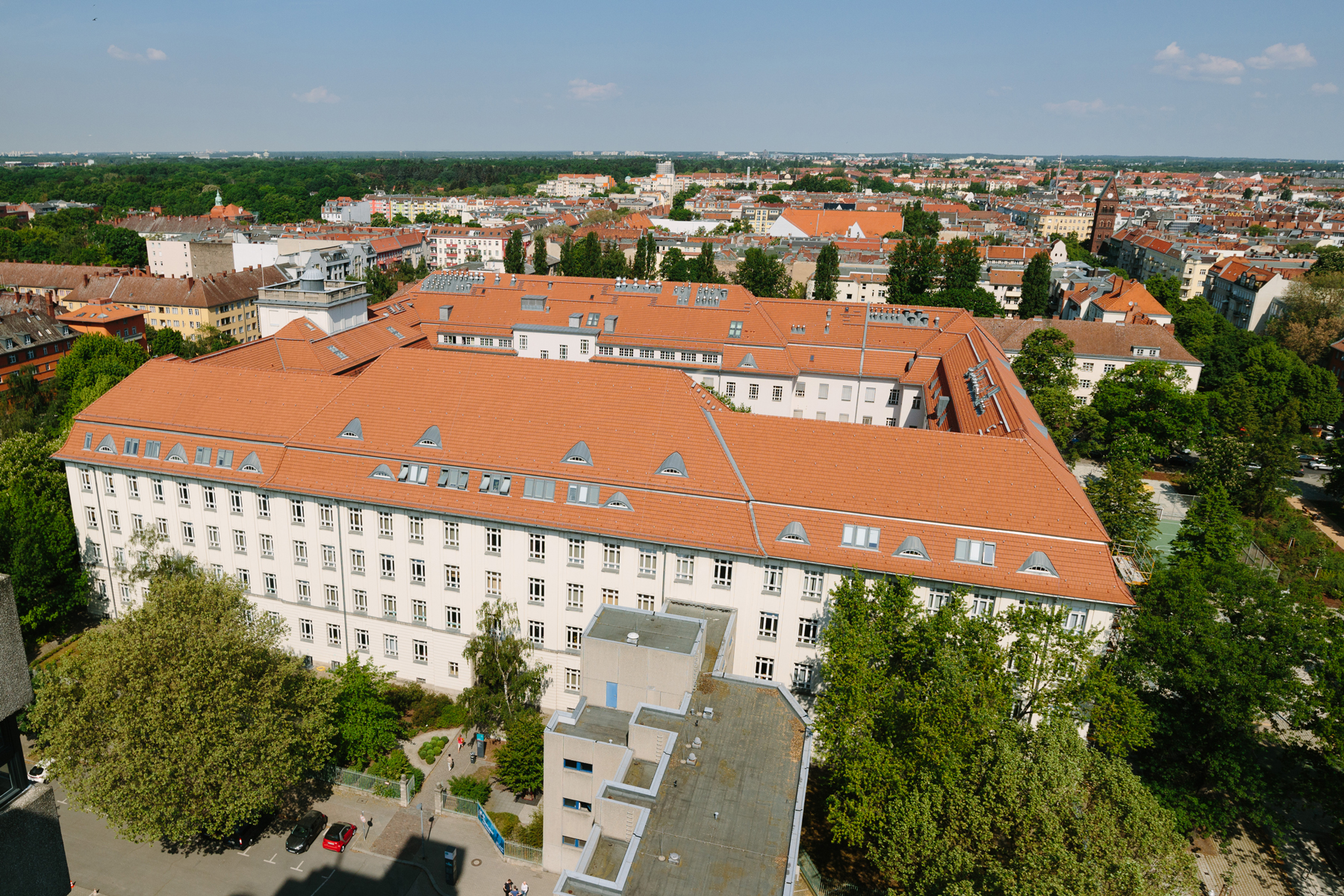 Campus - Luftbild Haus Beuth