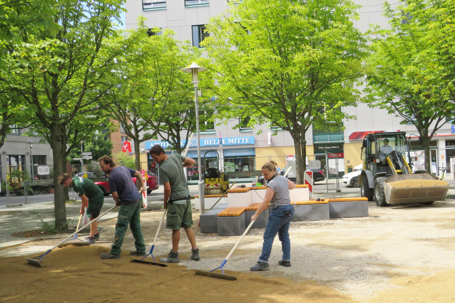 Umbau Fritz-Lang-Platz