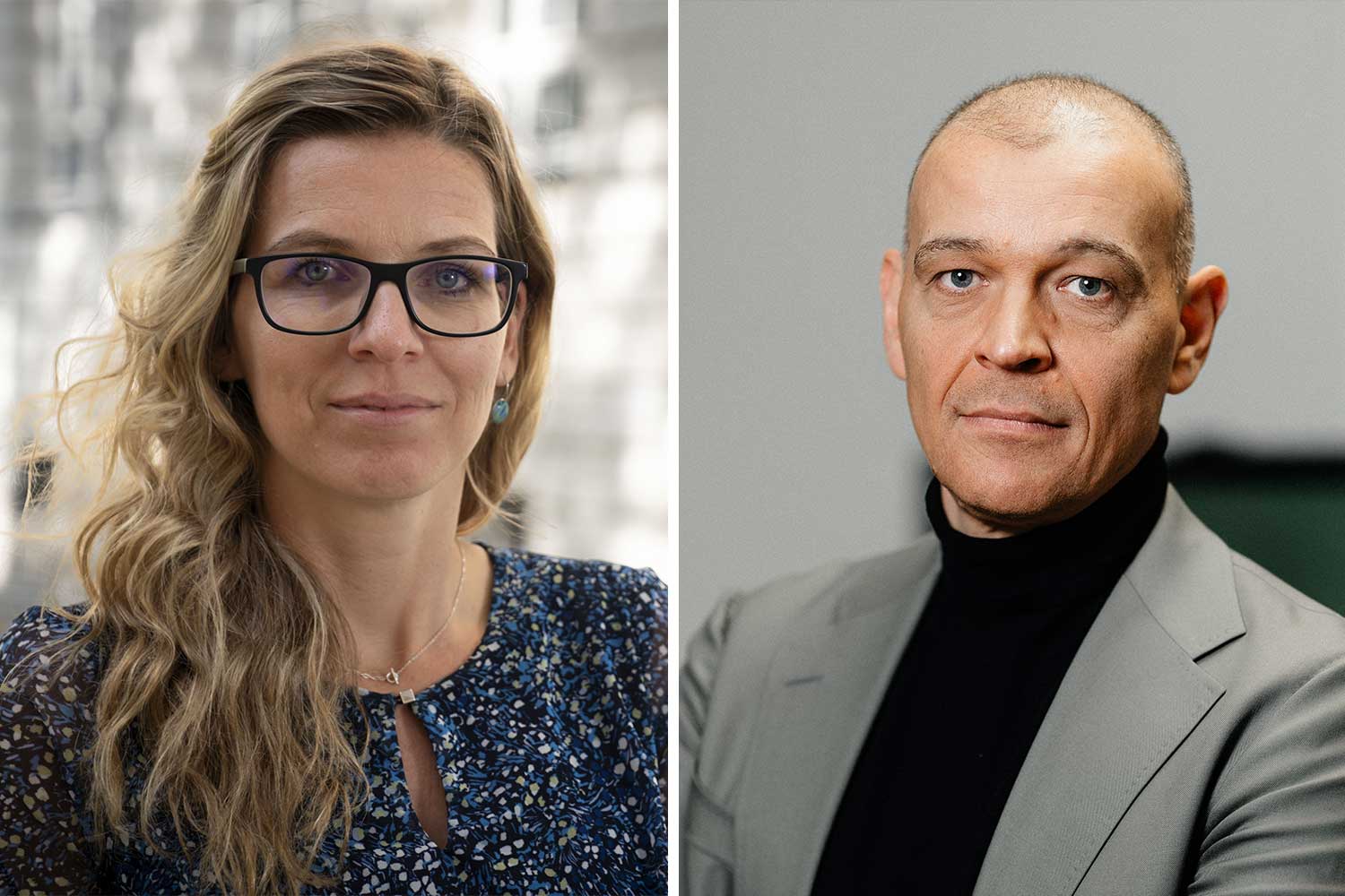Eine Frau und ein Mann