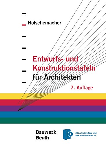 Cover: Entwurfs- und Konstruktionstafeln für Architekten