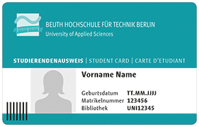 Campus-Card der Beuth Hochschule