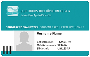 Campus-Card der Beuth Hochschule Campus-Card der Beuth Hochschule